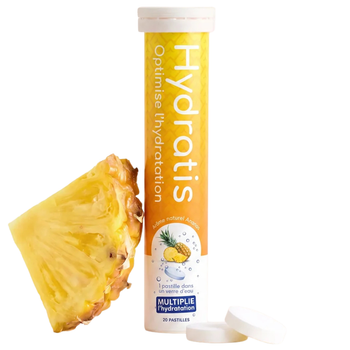 Pastilles d'hydratation Hydratis Ananas - Esprit Padel Shop