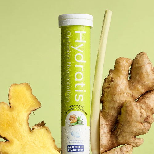 Pastilles d'hydratation Hydratis Citronnelle/Gingembre - Esprit Padel Shop
