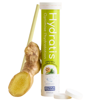 Pastilles d'hydratation Hydratis Citronnelle/Gingembre - Esprit Padel Shop