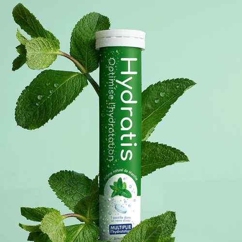 Pastilles d'hydratation Hydratis Menthe - Esprit Padel Shop