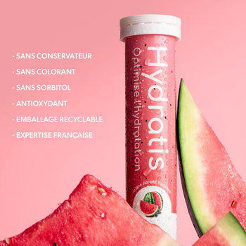 Pastilles d'hydratation Hydratis Pastèque - Esprit Padel Shop