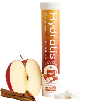 Pastilles d'hydratation Hydratis Pomme/Cannelle - Esprit Padel Shop