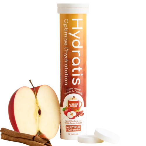 Pastilles d'hydratation Hydratis Pomme/Cannelle - Esprit Padel Shop