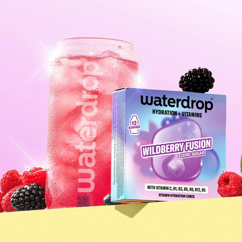 Pastilles d'hydratation Waterdrop Microdrink Fusion Fruits Rouges x12 - Esprit padel Shop