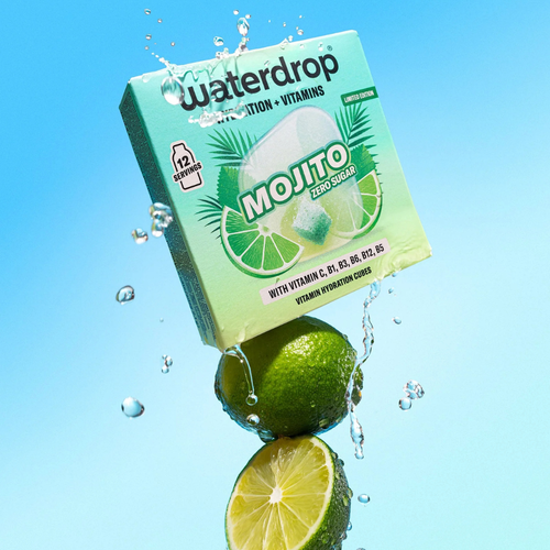 Pastilles d'hydratation Waterdrop Microdrink Mojito x12 - Esprit Padel Shop