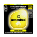 Pastilles d'hydratation Waterdrop Microrenergy Turbo Boost x12