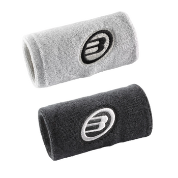 Poignets Éponge Bullpadel BPMU252 I Gris/Noir x2 - Esprit Padel Shop