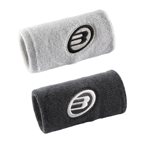Poignets Éponge Bullpadel BPMU252 I Gris/Noir x2 - Esprit Padel Shop