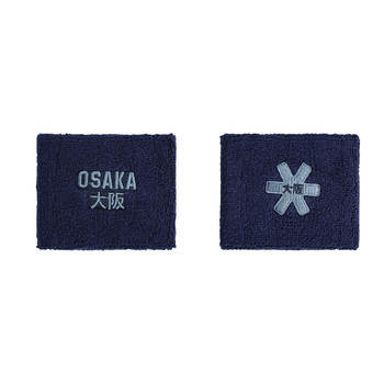 Poignets Éponge Osaka Bleu Marine x2 - Esprit Padel Shop