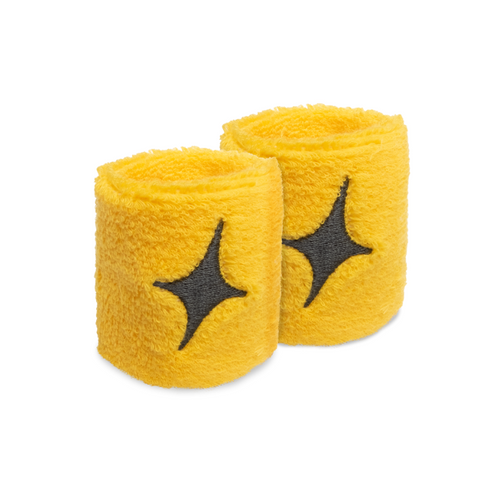 Poignets éponge Starvie Star Jaune X2 - Esprit Padel Shop
