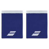 Poignets Éponge Babolat Logo Jumbo Bleu/Blanc 2024 - Esprit Padel Shop