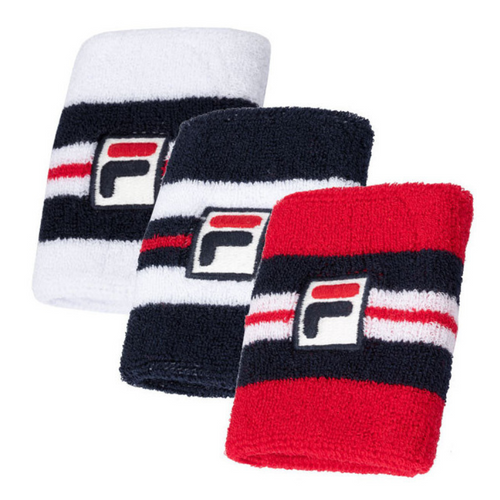 Poignets éponge Fila Matthew Rouge - Esprit Padel Shop