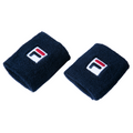 Frottee-Armbänder Fila Osten Marineblau x2