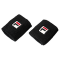Punhos de Esponja Fila Osten Preto/Branco x2