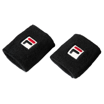 Poignets éponge Fila Osten Noir - Esprit Padel Shop