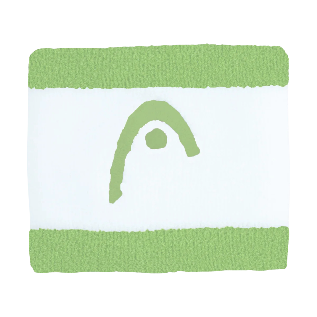 Poignets Éponge Head 2.5" Stripped  Vert/Blanc - Esprit Padel Shop