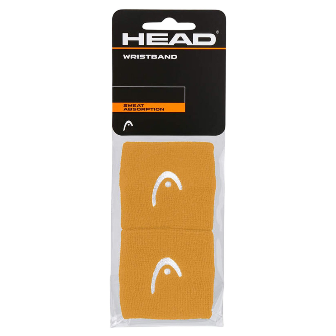 Muñequeras de rizo Head 2.5" Amarillo - Esprit Padel Shop