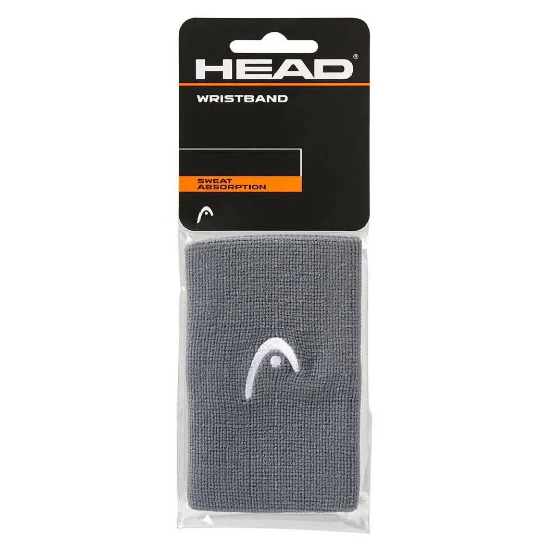 Head 5" Grey Terry Wristbands - Esprit Padel Shop