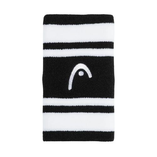 Poignets Éponge Head 5" Stripped Noir/Blanc - Esprit Padel Shop