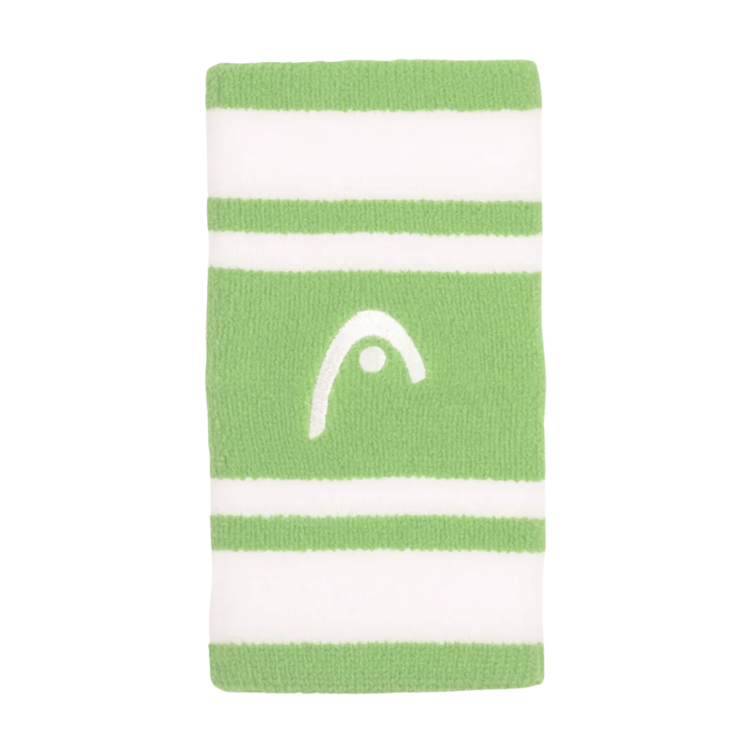 Poignets Éponge Head 5" Stripped Vert/Blanc - Esprit Padel Shop