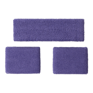 Poignets et Bandeau éponge Osaka SweatbandSet Violet - Esprit Padel Shop