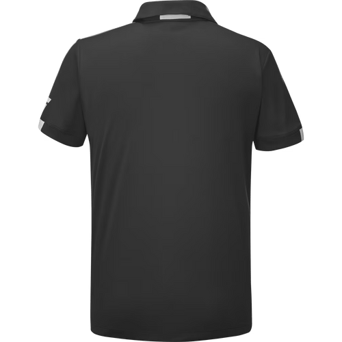Polo Babolat Play Noir 2024 Dos - Esprit Padel Shop
