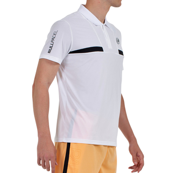 Polo Bullpadel Calzadil Blanc - Esprit Padel Shop