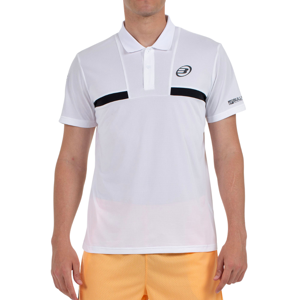 Polo Bullpadel Calzadil Bianco - Esprit Padel Shop