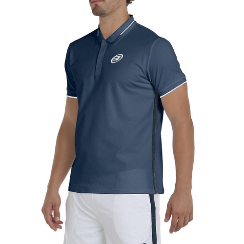 Polo Bullpadel Leiro 25V Bleu Marine - Esprit Padel Shop