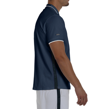 Polo Bullpadel Leiro 25V Bleu Marine - Esprit Padel Shop