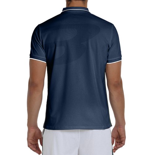 Polo Bullpadel Leiro 25V Bleu Marine - Esprit Padel Shop