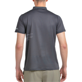 Polo Bullpadel Mirac Noir - Esprit Padel Shop