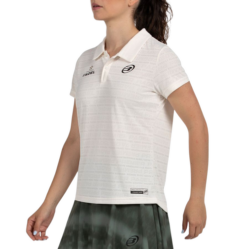 Polo Bullpadel Payerne Blanc Femme - Esprit Padel Shop