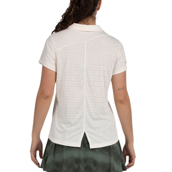 Polo Bullpadel Payerne Blanc Femme - Esprit Padel Shop