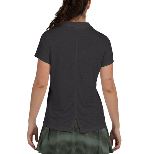 Polo Bullpadel Payerne Noir Femme - Esprit Padel Shop