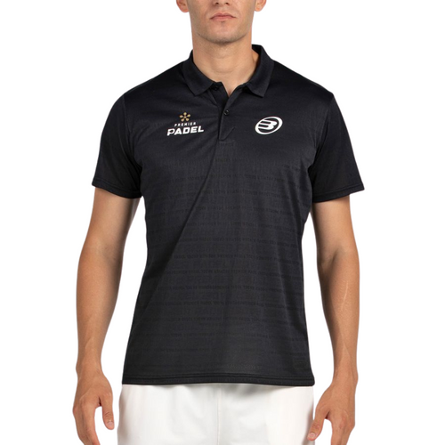 Polo Bullpadel Pompier Noir - Esprit Padel Shop