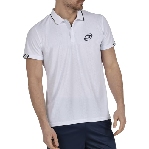 Polo Bullpadel Tasel Blanc - Esprit Padel Shop