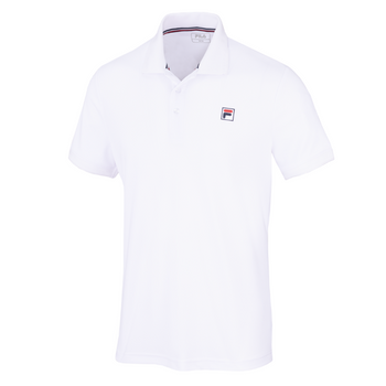 Polo Fila Hermano Blanc - Esprit Padel Shop