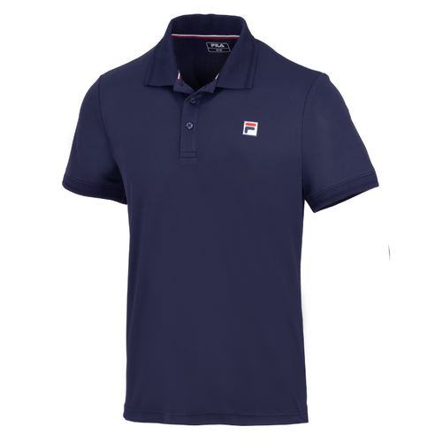 Polo Fila Hermano Bleu Marine - Esprit Padel Shop