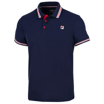 Polo Fila Piro Bleu Marine - Esprit Padel Shop