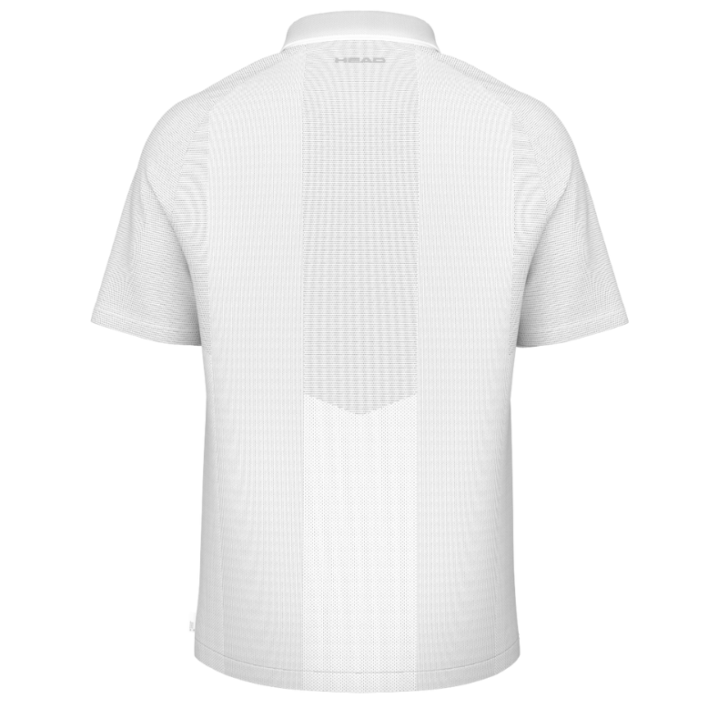 Polo Head Performance Blanc - Esprit Padel Shop