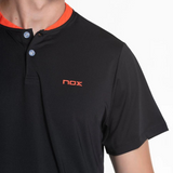 Polo Nox Regular Team Noir Logo - Esprit Padel Shop