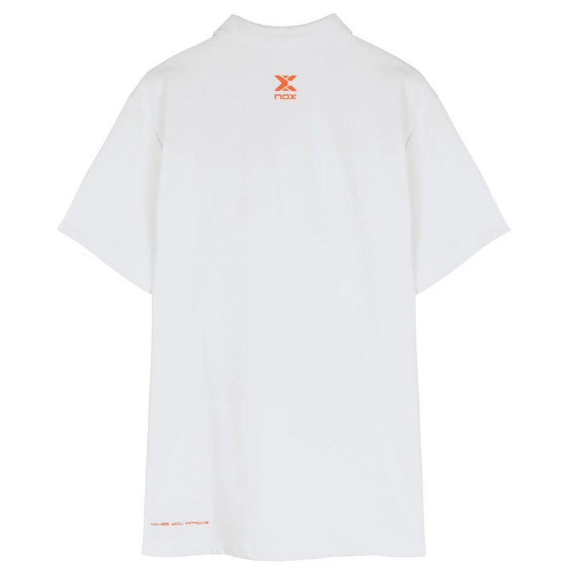 Polo Nox Team Blanc - Esprit Padel Shop