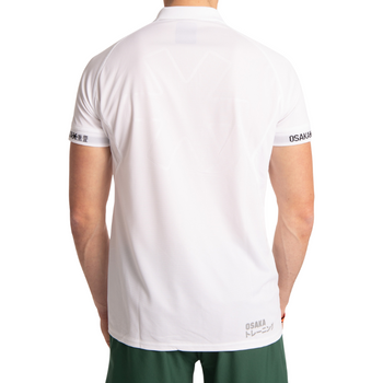 Polo Osaka Jersey Blanc - Esprit Padel Shop