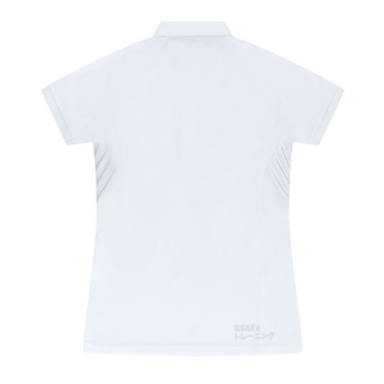 Polo Osaka Jersey Blanc Femme - Esprit Padel Shop