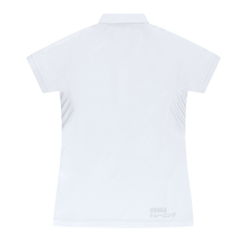 Polo Osaka Jersey Blanc Femme - Esprit Padel Shop