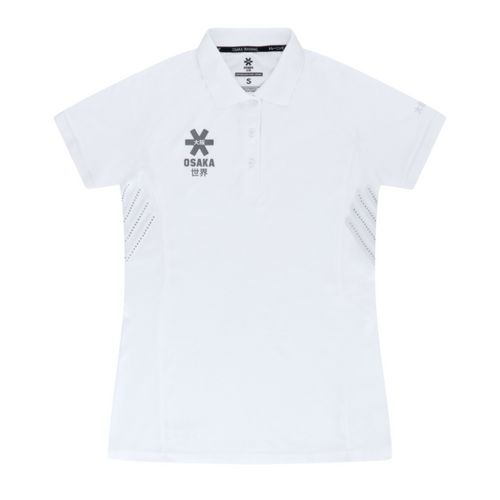 Polo Osaka Jersey Blanc Femme - Esprit Padel Shop