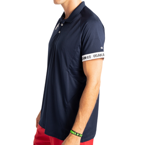 Polo Osaka Jersey Bleu Marine - Esprit Padel Shop