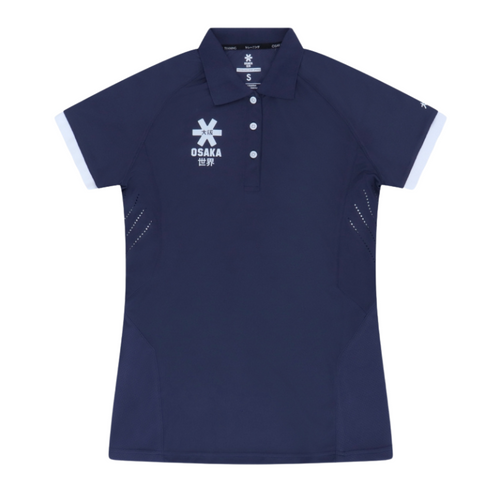 Polo Osaka Jersey Bleu Marine Femme - Esprit Padel Shop