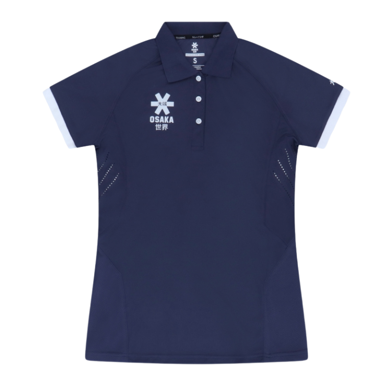 Polo Osaka Jersey Bleu Marine Femme - Esprit Padel Shop